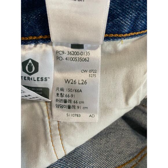 NWT LEVI'S JEANS BLUE - Picture 9 of 14